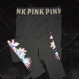 Victoria’s Secret Pink Sequin Leggings